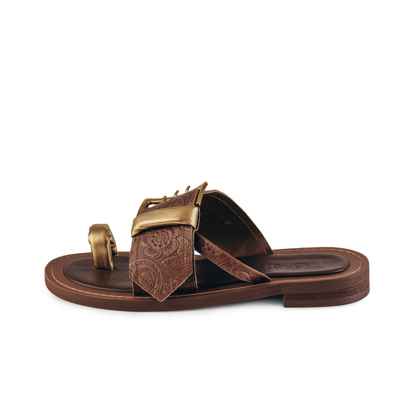 SANDÁLIAS ABF-97 V1905-215-2 CASTANHO