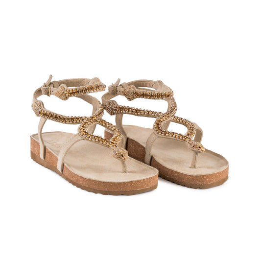 SANDÁLIAS ABF-97 2330 - BEIGE