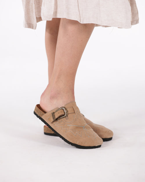 MULES ABF-97 SHARON TAUPE