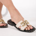 SANDALIAS ABF-97 KS.26.32 OFFWHITE