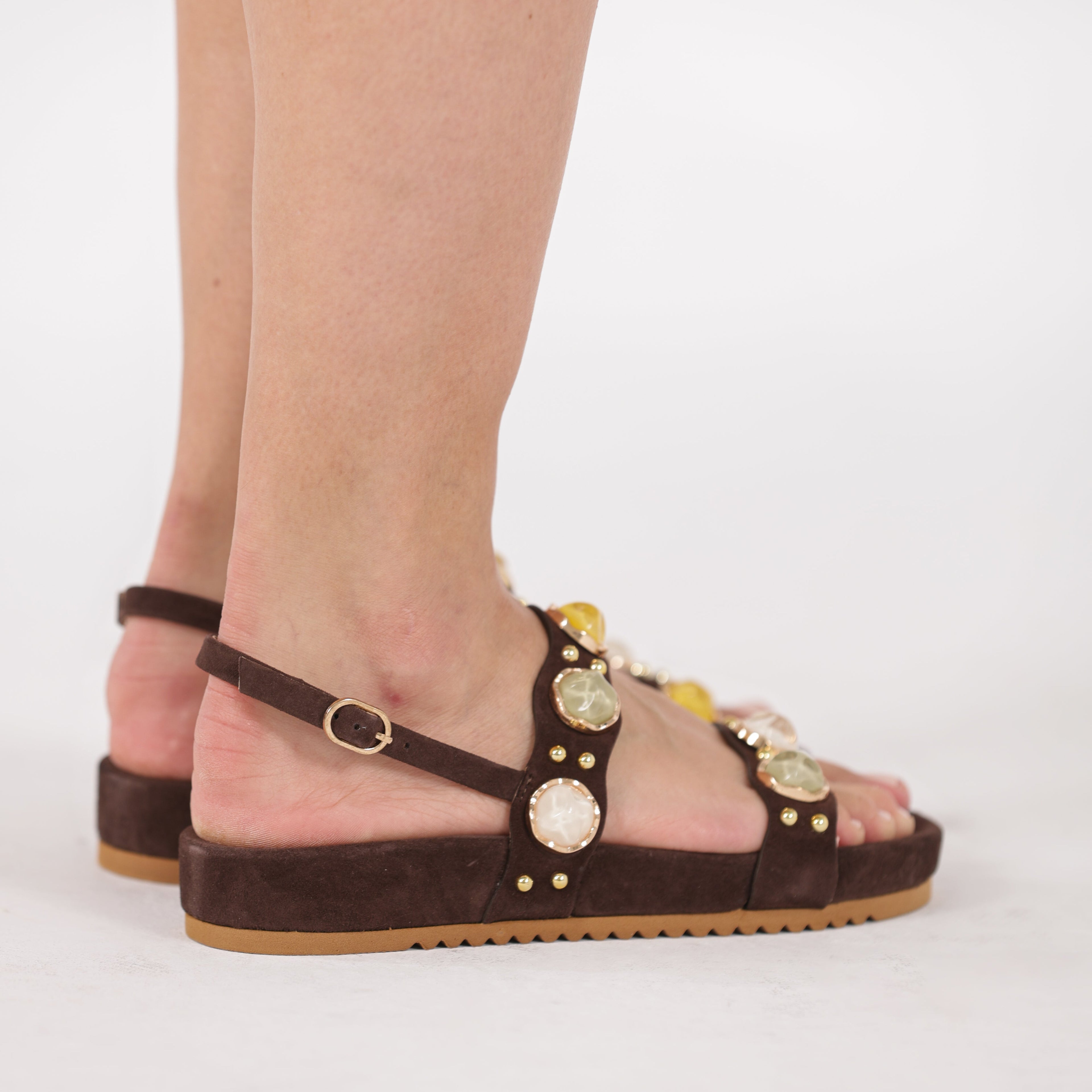 SANDALIAS ABF-97 KS.26.141 DARK/BROWN
