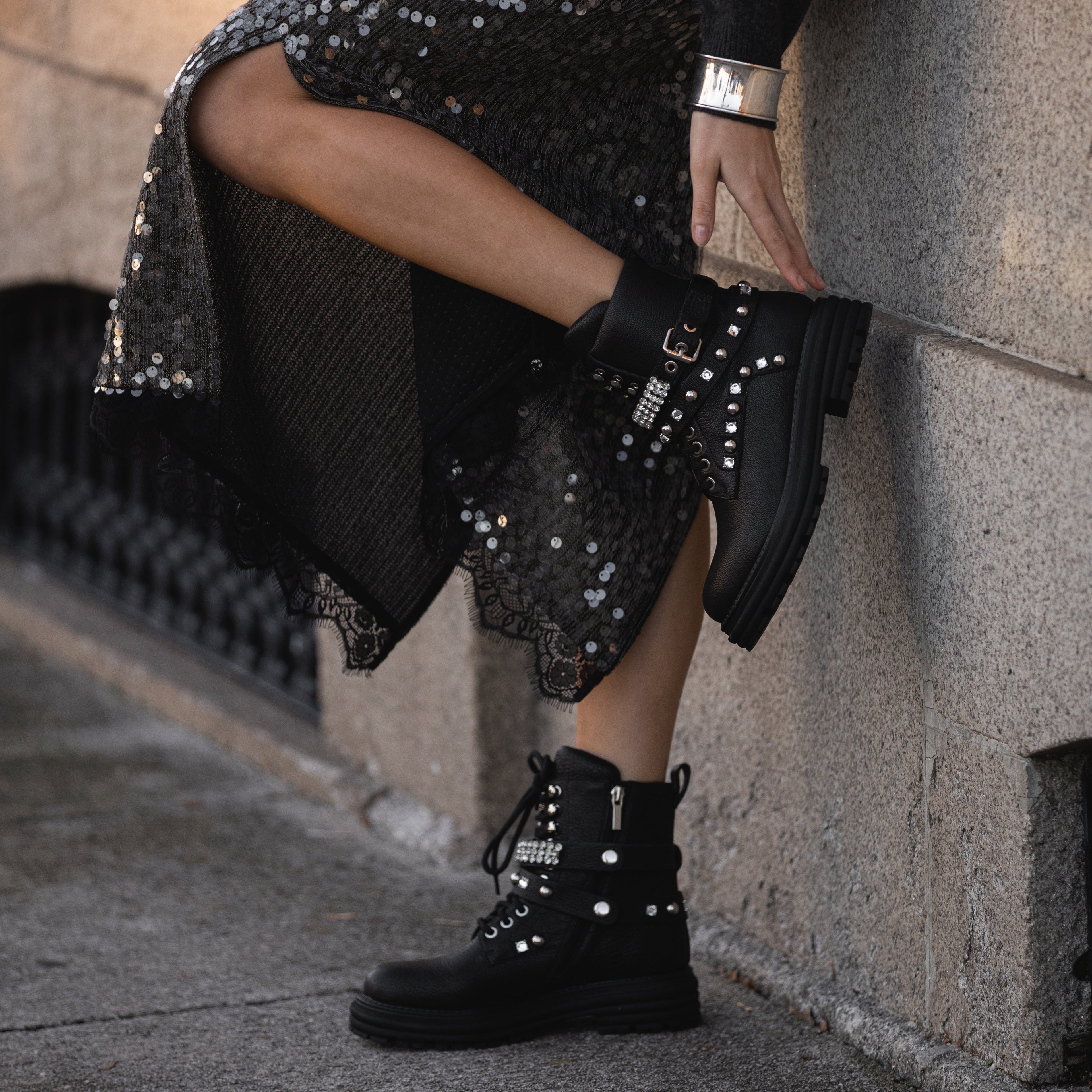 BOTINS ABF-97 - V032-156-1 BLACK