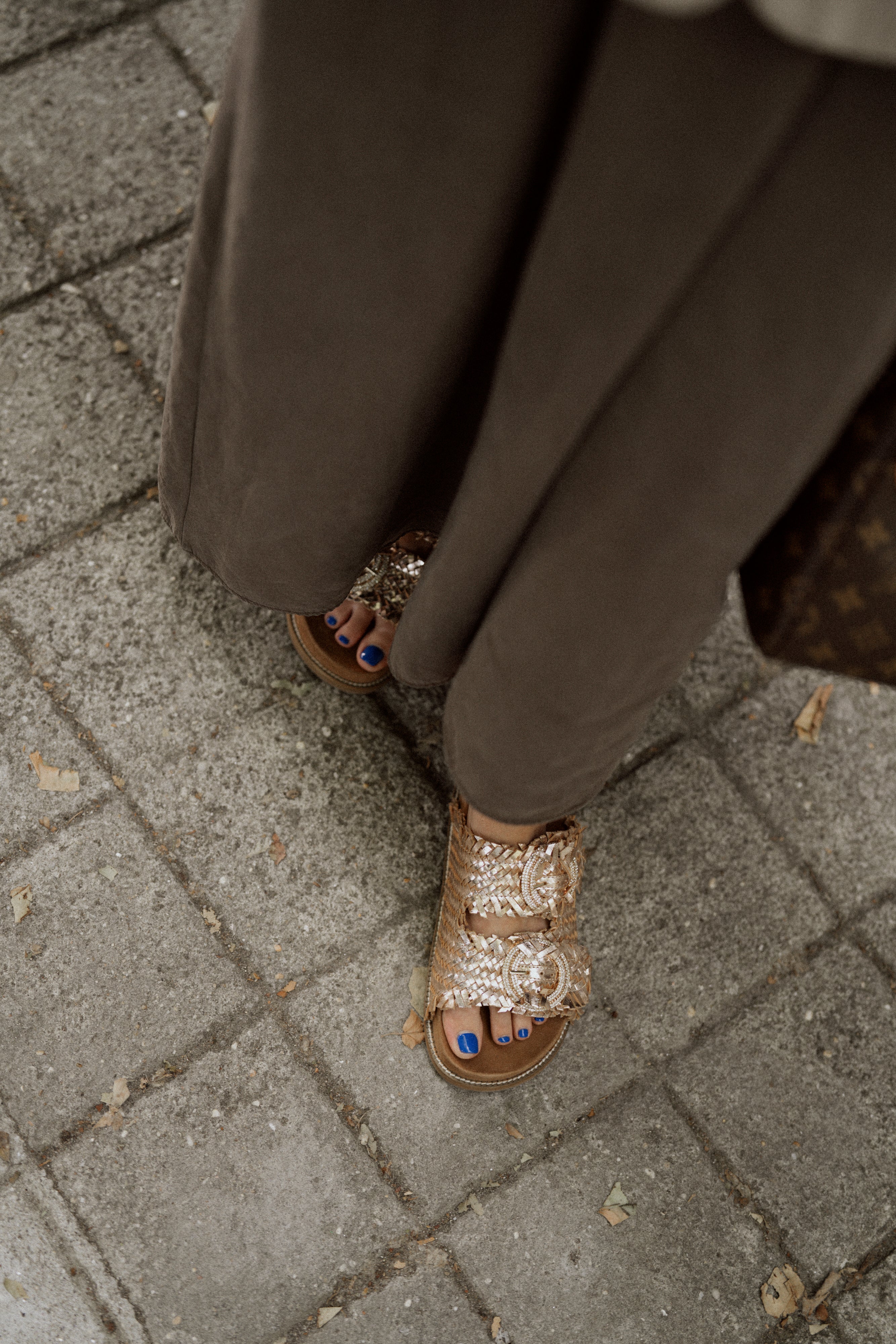 SANDALIAS ABF-97 2428-HEEL GOLD