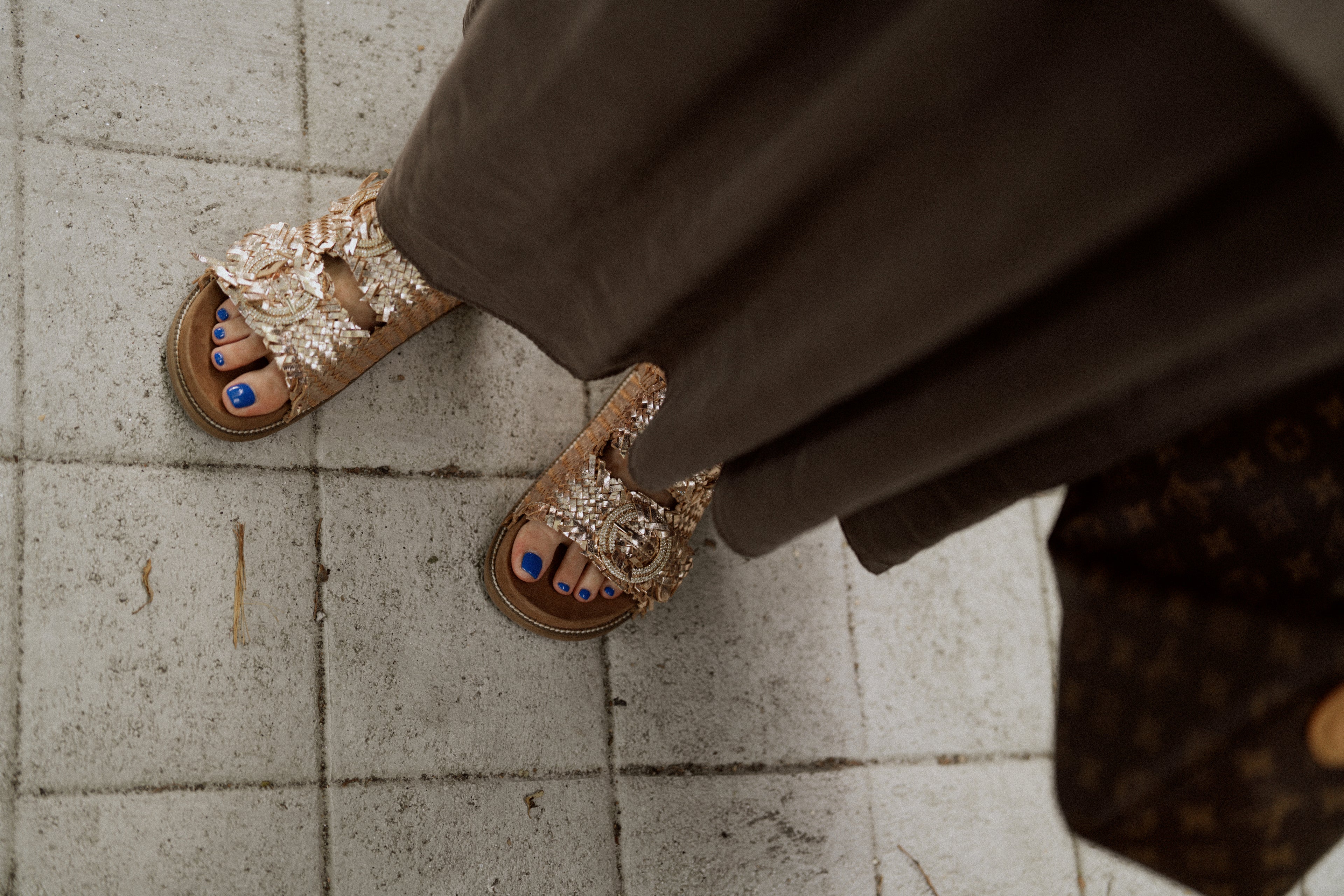 SANDALIAS ABF-97 2428-HEEL GOLD