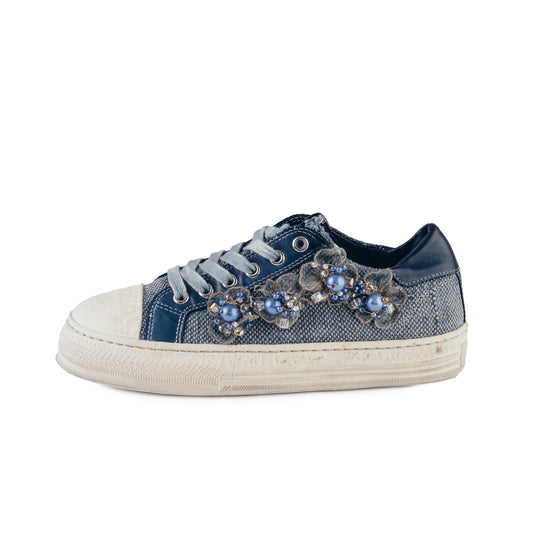 ABF-97 X54-2A NAVY SNEAKERS