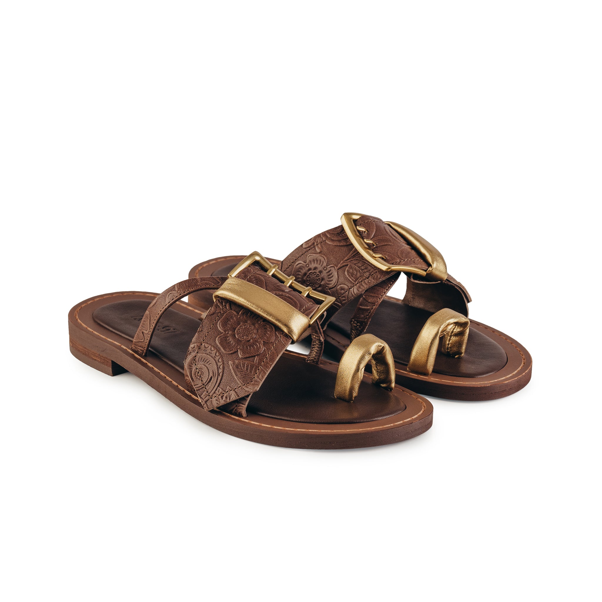 SANDÁLIAS ABF-97 V1905-215-2 BROWN