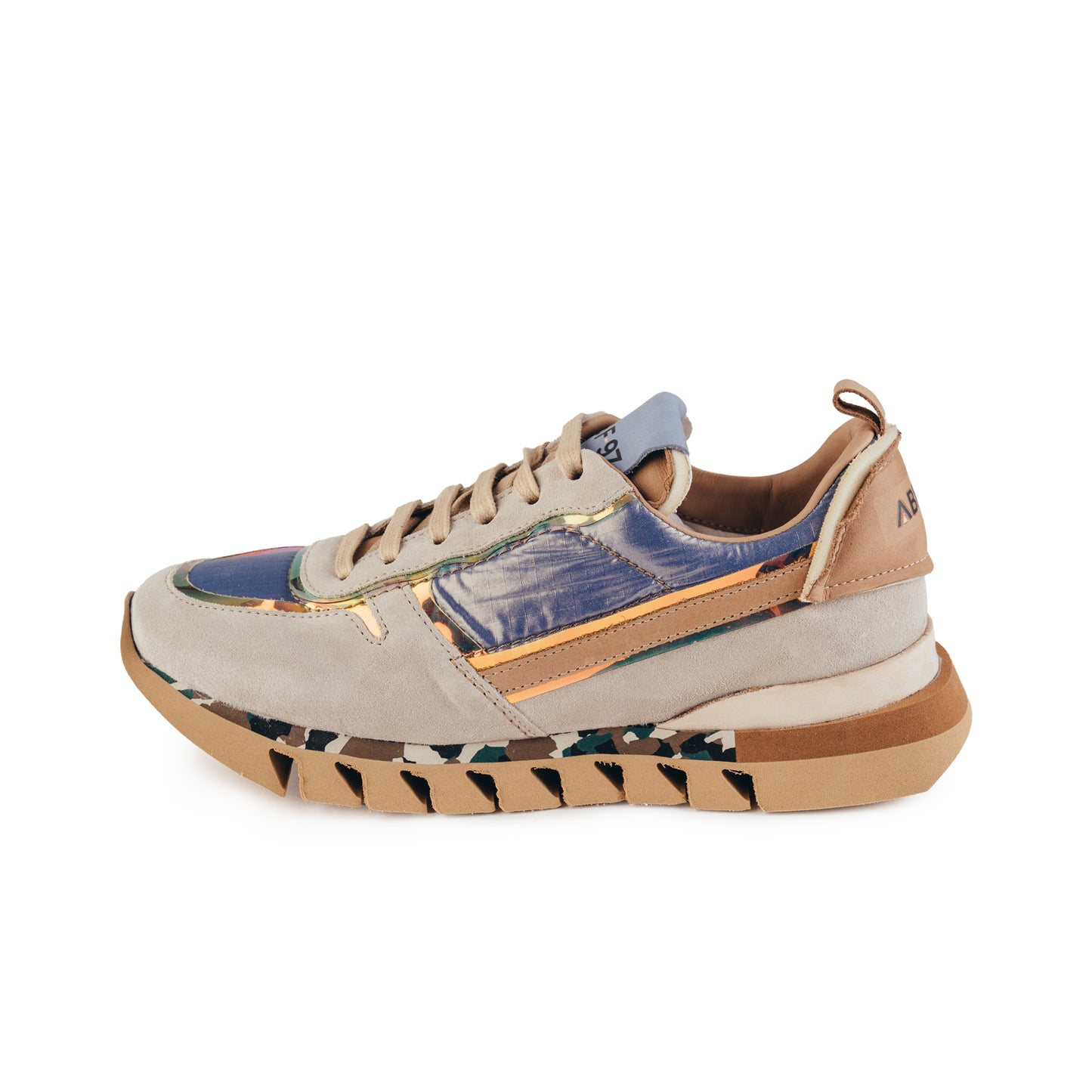 SAPATILHAS ABF-97 SH1324 BEIGE/BLUE