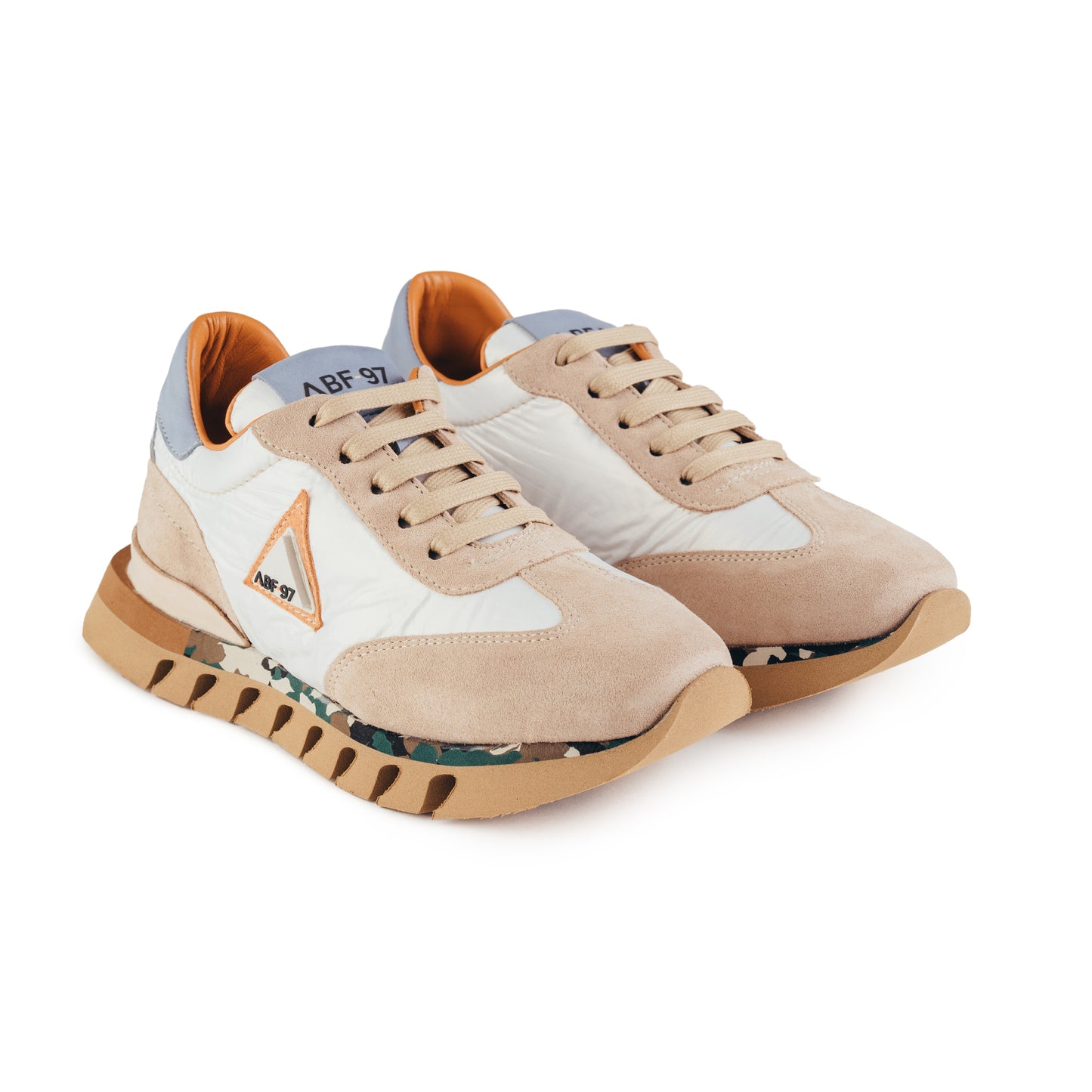 SAPATILHAS ABF-97 SH1380 BEIGE/BLUE