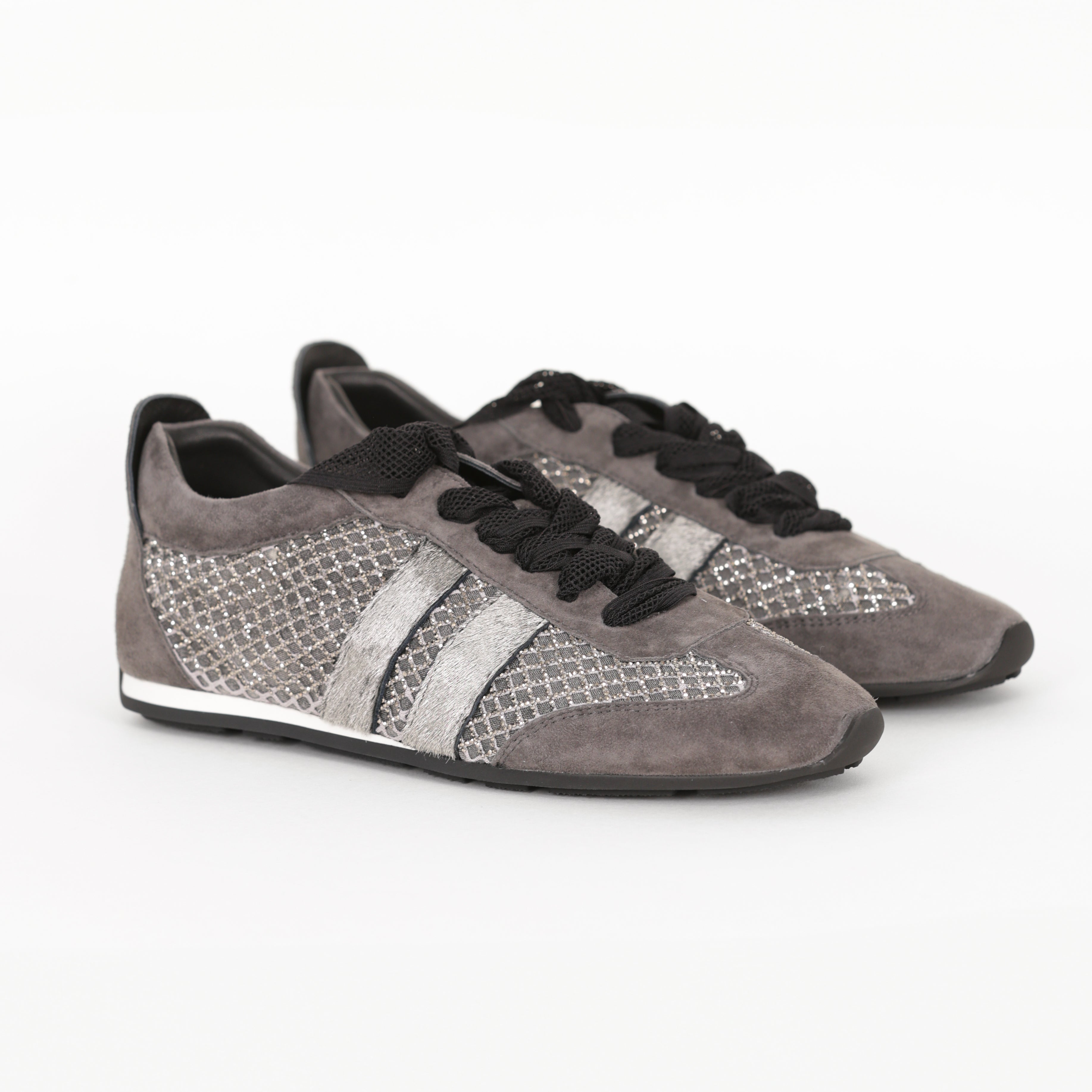 SAPATILHAS ABF-97 ELIANE GREY/SILVER