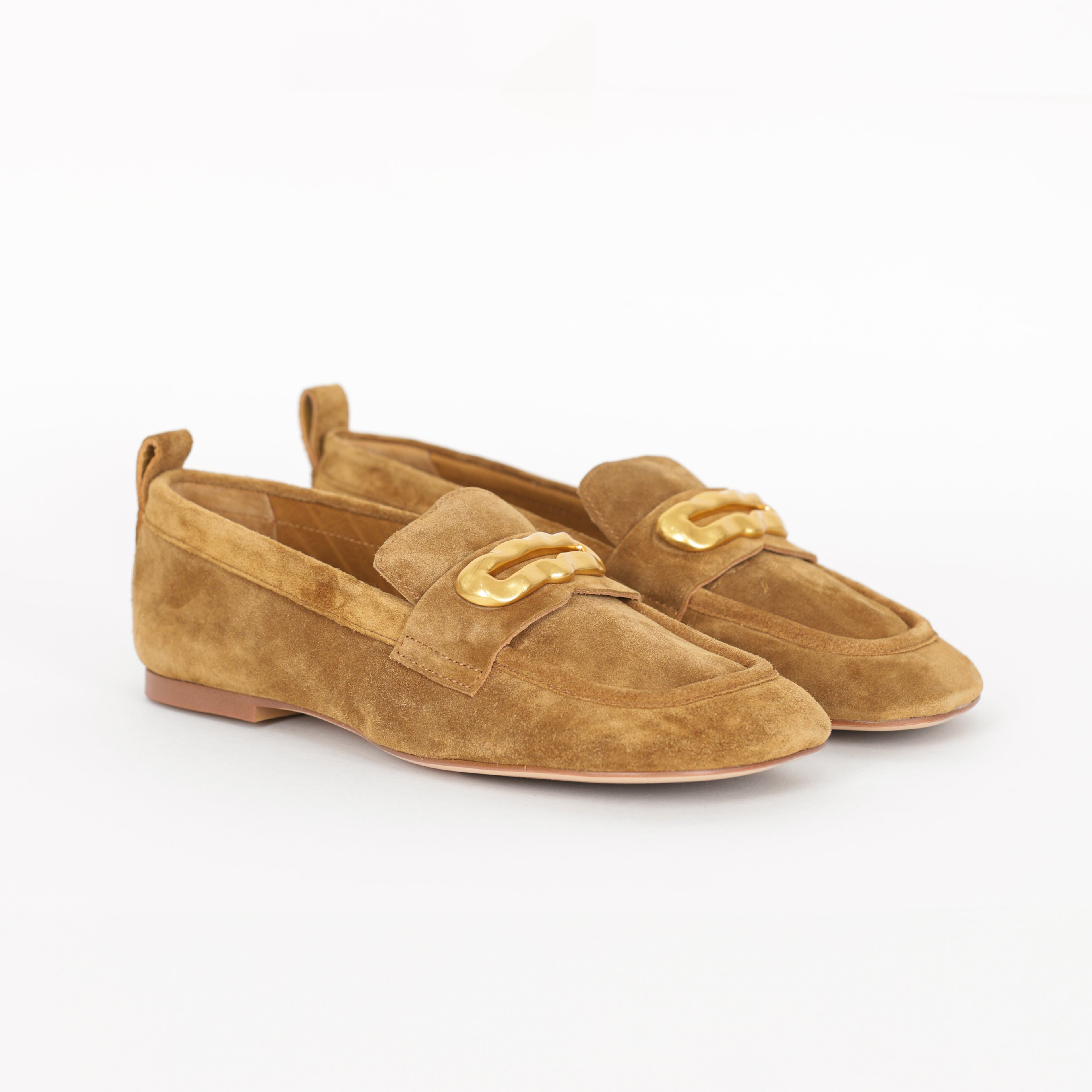 SAPATOS ABF-97 ESTELA SUEDE CAMEL