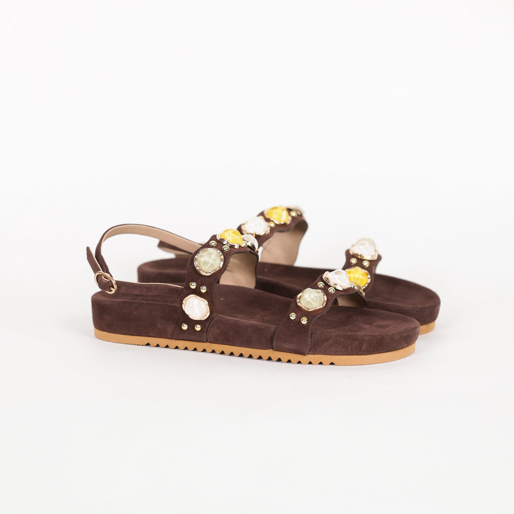 SANDALIAS ABF-97 KS.26.141 DARK/BROWN