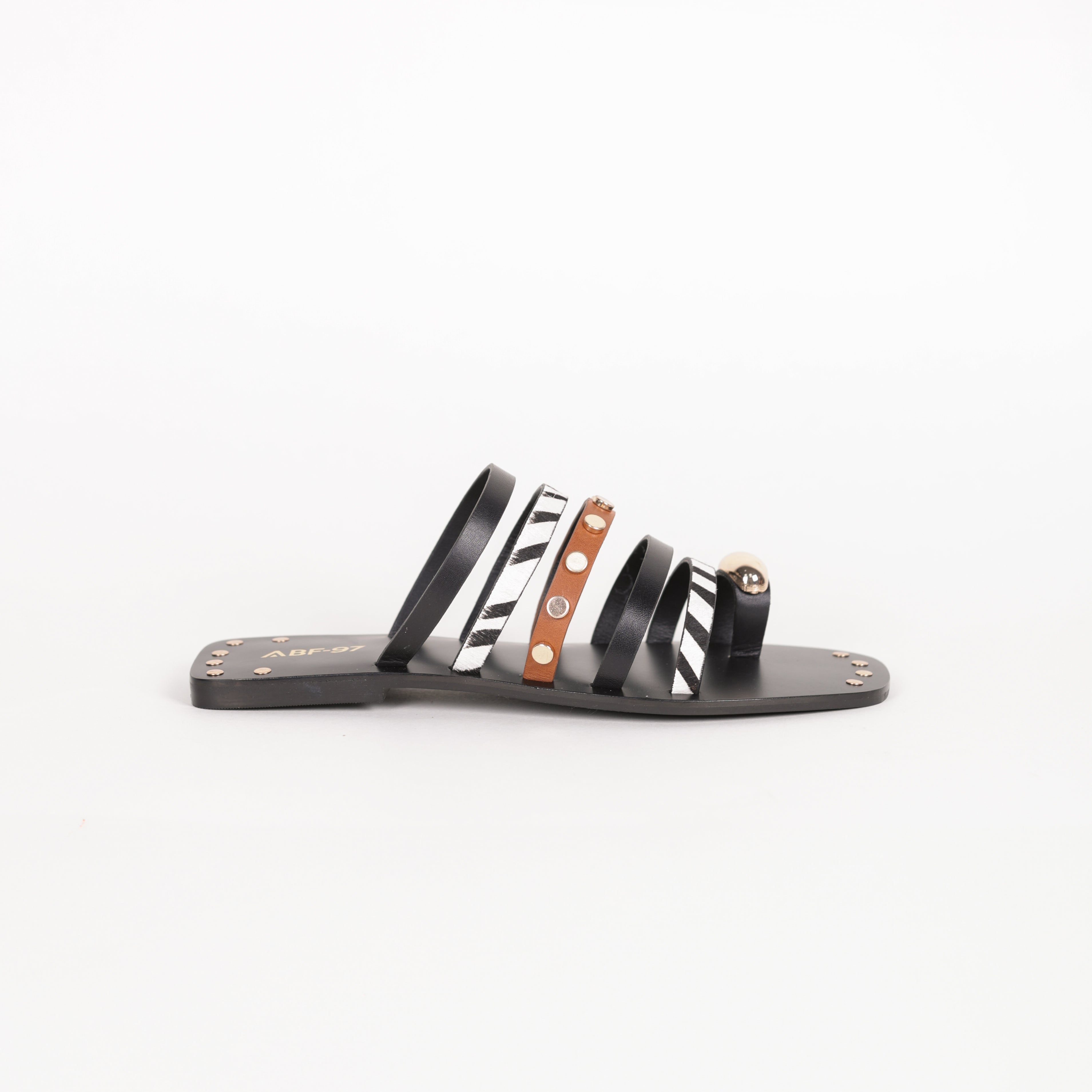 SANDALIAS ABF-97 KS.26.44 BLACK/ZEBRA