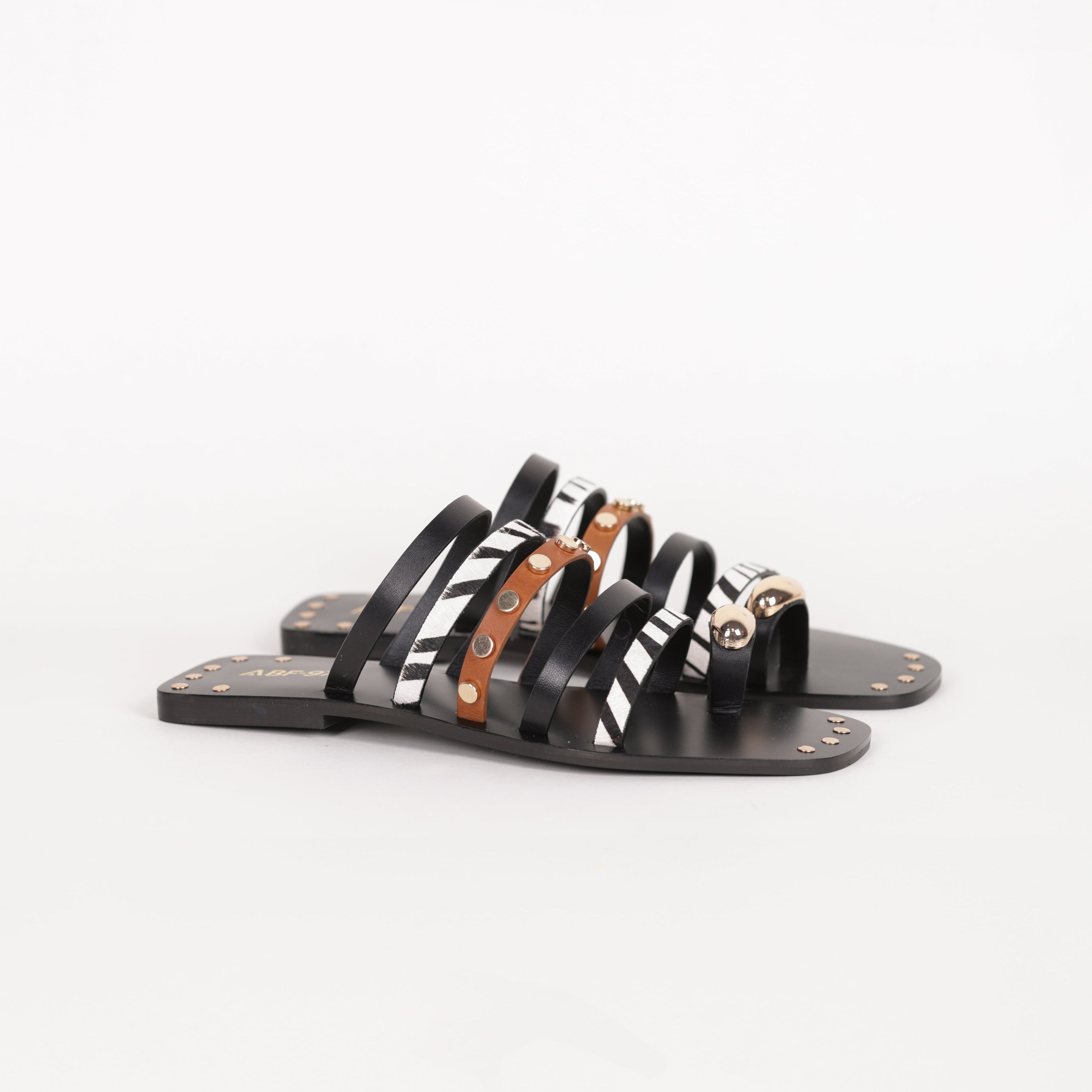 SANDALIAS ABF-97 KS.26.44 BLACK/ZEBRA