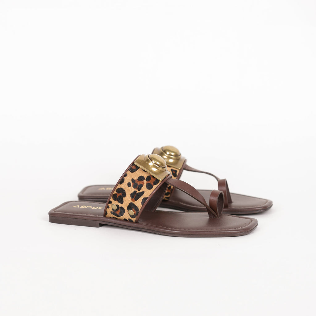 SANDALIAS ABF-97 KS.26.27 DARK/BEIGE LEO