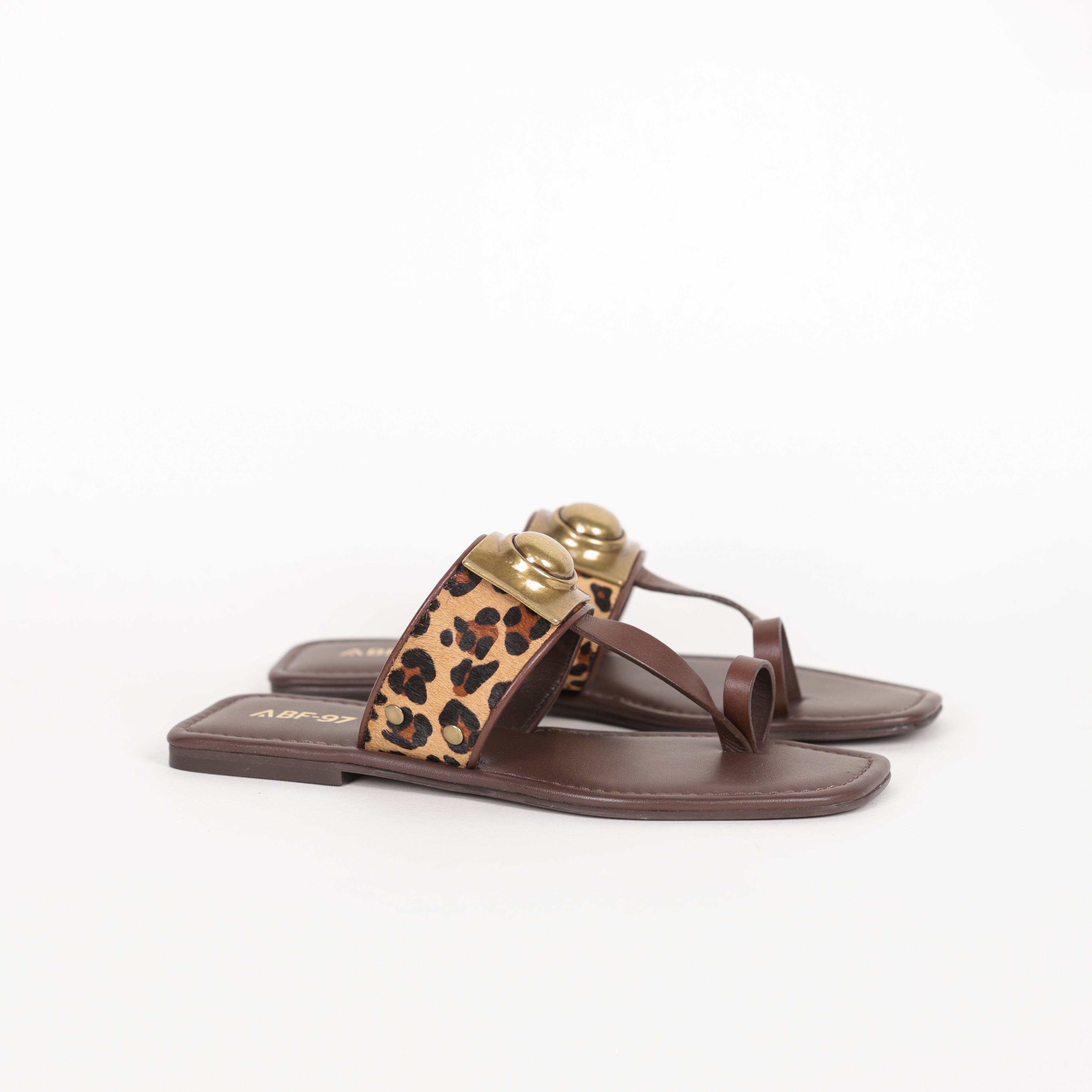 SANDALIAS ABF-97 KS.26.27 DARK/BEIGE LEO