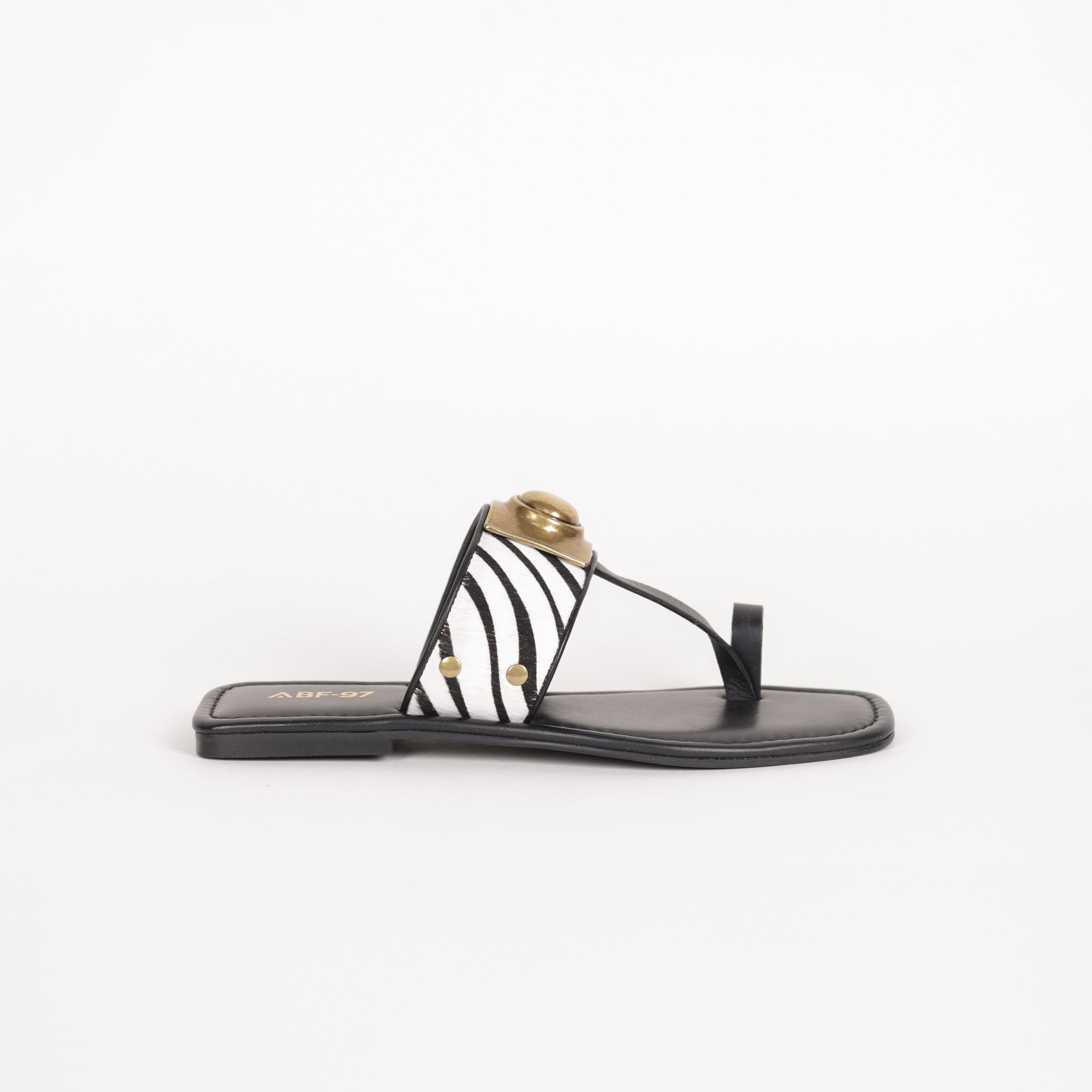 SANDALIAS ABF-97 KS.26.27 BLACK/WHITE
