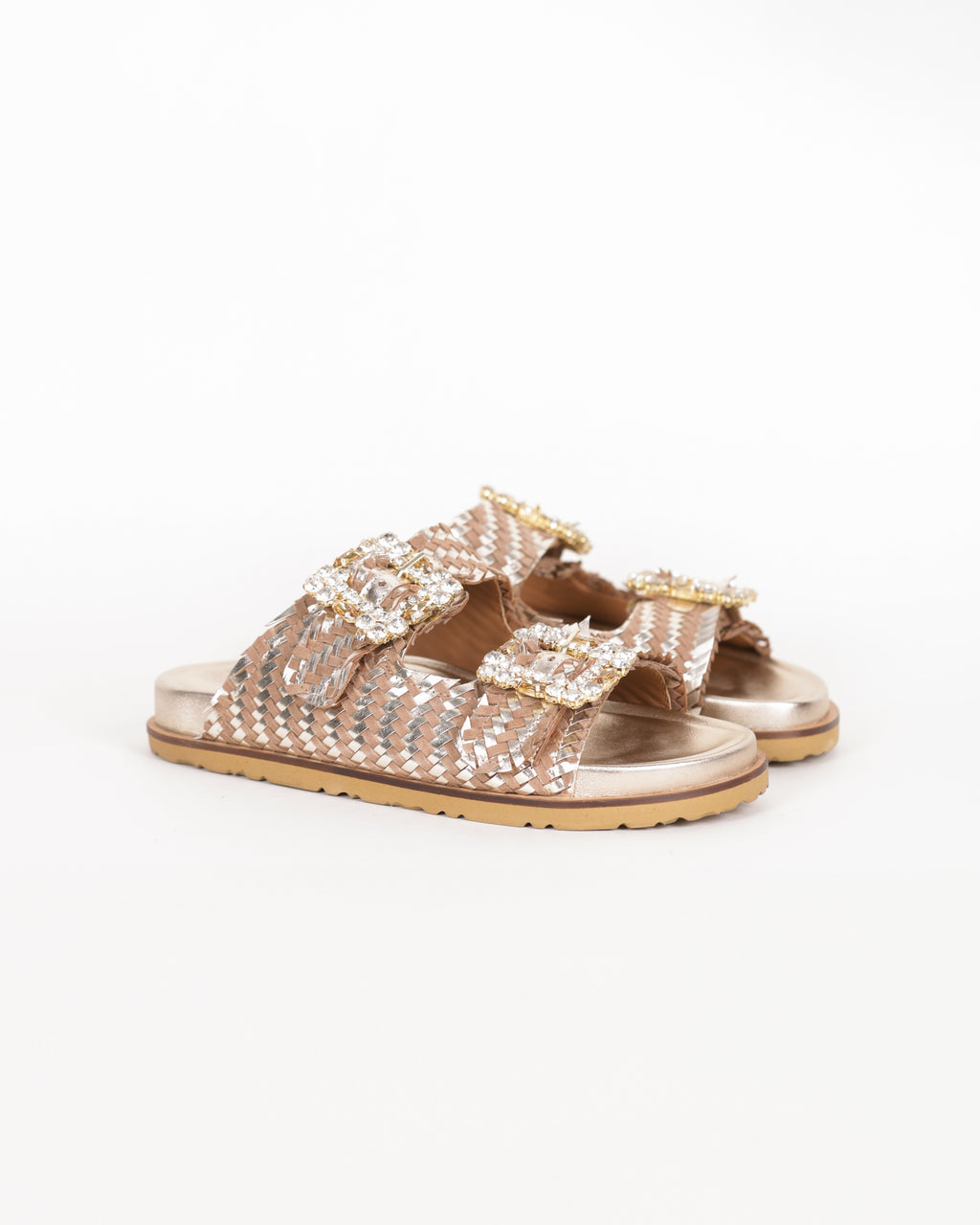 SANDALIAS ABF-97 BALI-400 TAUPE/GOLD