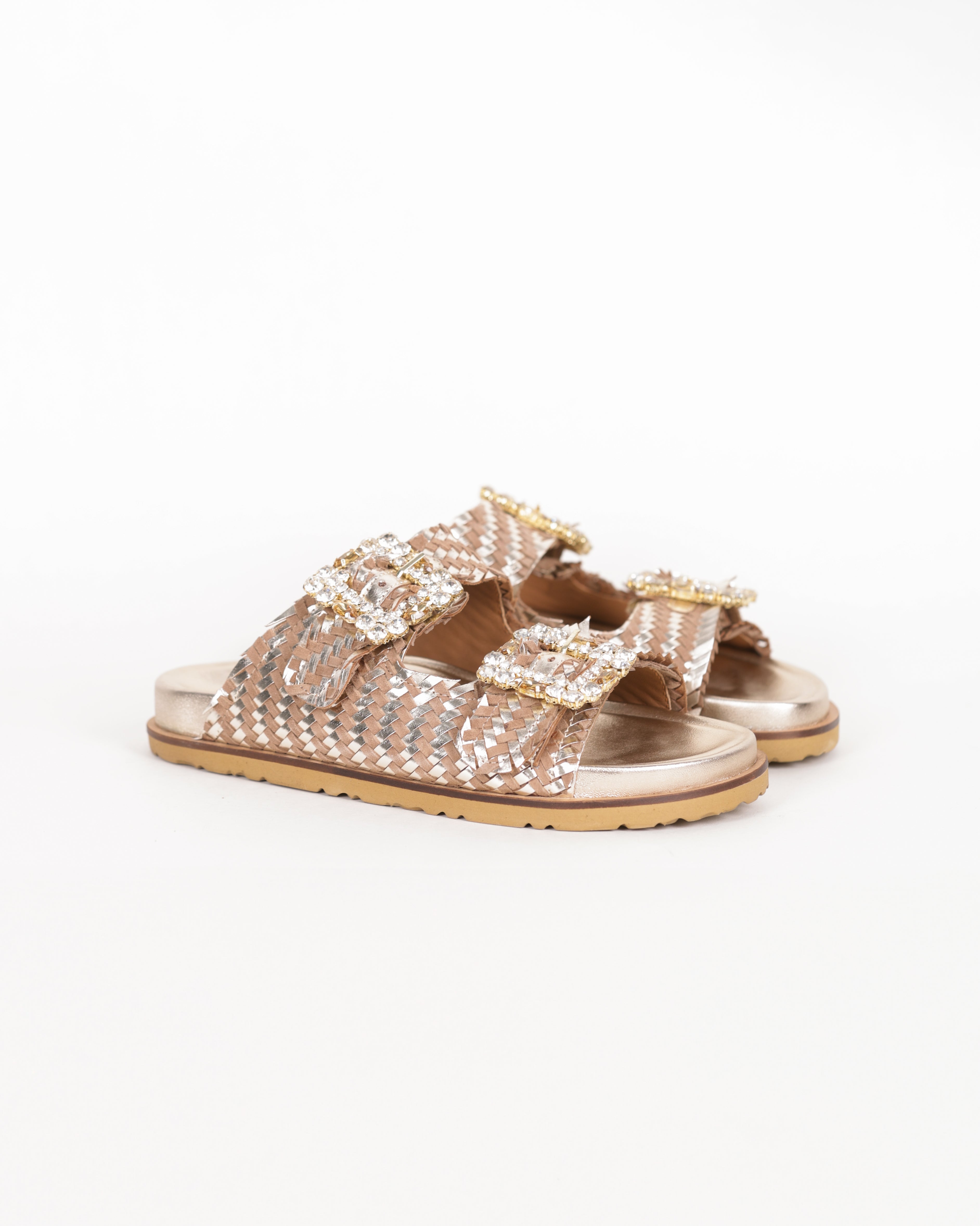 SANDALIAS ABF-97 BALI-400 TAUPE/GOLD