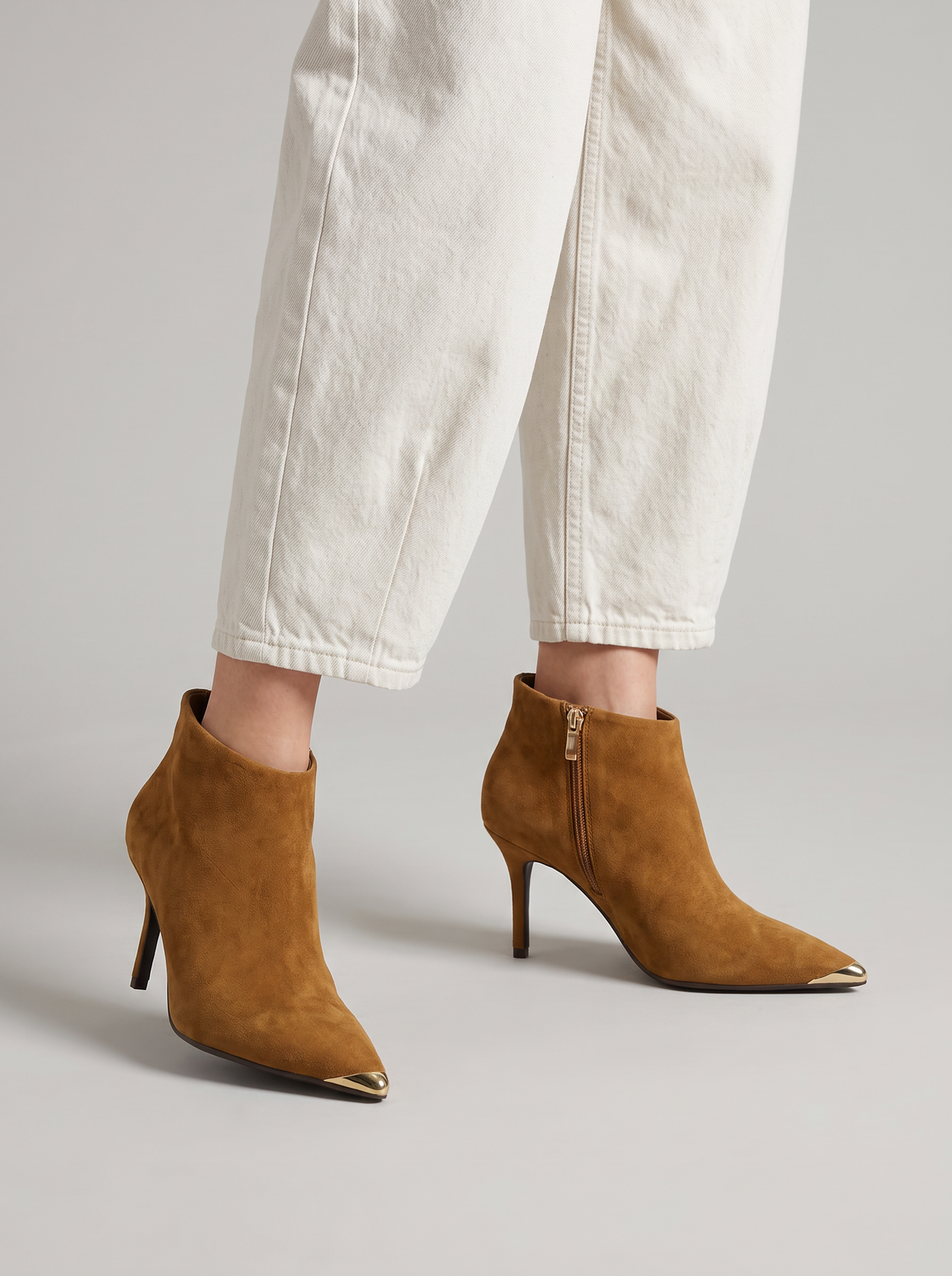 BOTINS ABF-97 V2578-95-2 CAMEL SUEDE