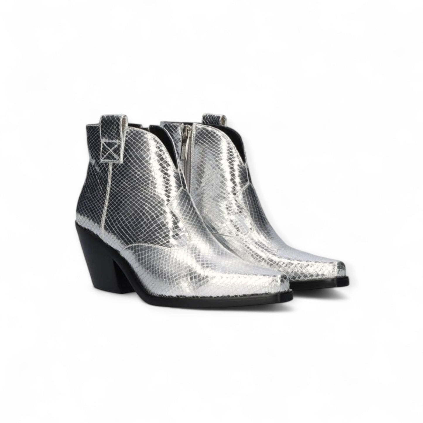 BOTINS BEFREE - SANSE-373 SILVER